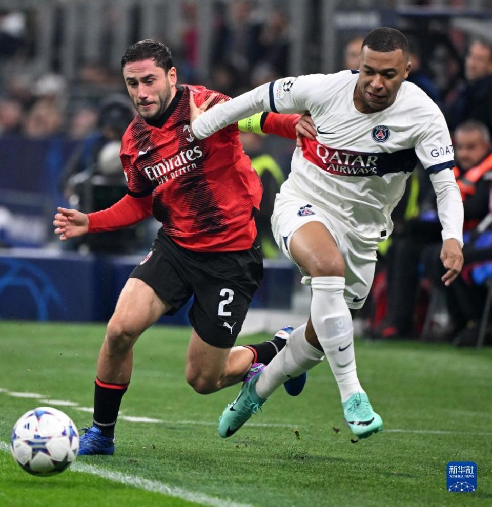 关于AC米兰血洗巴黎，格纳布里送出助攻的信息